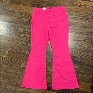 Lee Hot Pink Flare Jean